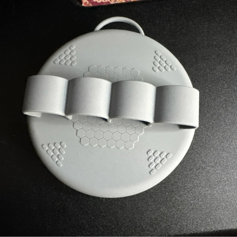 Soft Silicone Exfoliating Bath Brush Body Grey Lot of 2